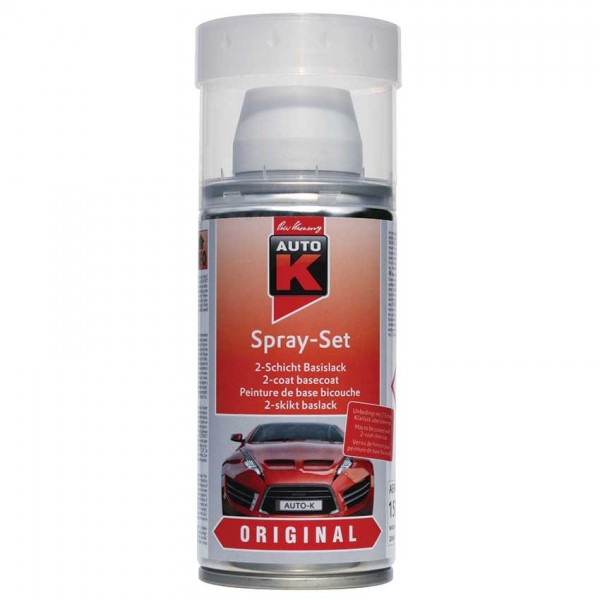 Autolack Spray Peugeot GRIS FER NACRE MET M0ZW Basislack 150ml Auto-K